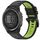 Per Garmin Fenix 3 / Fenix 3 HR / Sapphire Sports Cinturino in silicone a sgancio rapido bicolore (nero + verde) Per Garmin Fenix 3 / Fenix 3 HR / Sapphire Sports Cinturino in silicone a sgancio rapido bicolore (nero + verde)