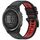 Per Garmin Fenix 3 / Fenix 3 HR / Sapphire Sports Cinturino in silicone a sgancio rapido bicolore (nero + rosso) Per Garmin Fenix 3 / Fenix 3 HR / Sapphire Sports Cinturino in silicone a sgancio rapido bicolore (nero + rosso)