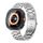 Per Samsung Galaxy Watch Ultra 47mm Kalebol Cinturino in acciaio a tre perle (argento) Per Samsung Galaxy Watch Ultra 47mm Kalebol Cinturino in acciaio a tre perle (argento)