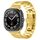 Per Samsung Galaxy Watch Ultra 47mm Kalebol One-bead Cinturino in acciaio inossidabile (oro argento) Per Samsung Galaxy Watch Ultra 47mm Kalebol One-bead Cinturino in acciaio inossidabile (oro argento)