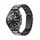 Cinturino per orologio in lega di zinco Kalebol da 22 mm (nero, oro rosa) Cinturino per orologio in lega di zinco Kalebol da 22 mm (nero, oro rosa)