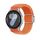 Per Samsung Galaxy Watch 5 Pro / 6 / 7 Kalebol Button Braided Loop Magnetic Buckle Watch Band (Arancione) Per Samsung Galaxy Watch 5 Pro / 6 / 7 Kalebol Button Braided Loop Magnetic Buckle Watch Band (Arancione)