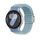 Per Samsung Galaxy Watch 5 Pro / 6 / 7 Kalebol Button Braided Loop Magnetic Buckle Watch Band (Ciano-blu) Per Samsung Galaxy Watch 5 Pro / 6 / 7 Kalebol Button Braided Loop Magnetic Buckle Watch Band (Ciano-blu)