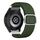 Per Samsung Galaxy Watch 7/6/5/4 Kalebol Eight Buckle Nylon Braided Watch Band (verde militare) Per Samsung Galaxy Watch 7/6/5/4 Kalebol Eight Buckle Nylon Braided Watch Band (verde militare)