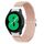 Per Samsung Galaxy Watch 7/6/5/4 Kalebol Eight Buckle Nylon Braided Watch Band (Rosa chiaro) Per Samsung Galaxy Watch 7/6/5/4 Kalebol Eight Buckle Nylon Braided Watch Band (Rosa chiaro)