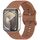 Per Apple Watch 42mm / 41mm / 40mm / 38mm Kalebol Wavy Grain Cinturino in silicone cucito (marrone) Per Apple Watch 42mm / 41mm / 40mm / 38mm Kalebol Wavy Grain Cinturino in silicone cucito (marrone)