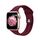 Per Apple Watch 46mm / 49mm / 45mm / 44mm Kalebol Reverse Buckle Cinturino in silicone (rosso vino) Per Apple Watch 46mm / 49mm / 45mm / 44mm Kalebol Reverse Buckle Cinturino in silicone (rosso vino)