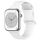 Per Apple Watch 46mm / 49mm / 45mm / 44mm Kalebol 8-shaped Buckle Butterfly Embossed Silicone Watch Band (Bianco) Per Apple Watch 46mm / 49mm / 45mm / 44mm Kalebol 8-shaped Buckle Butterfly Embossed Silicone Watch Band (Bianco)