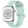 Per Apple Watch 46mm / 49mm / 45mm / 44mm Kalebol 8-shaped Buckle Butterfly Embossed Silicone Watch Band (verde chiaro) Per Apple Watch 46mm / 49mm / 45mm / 44mm Kalebol 8-shaped Buckle Butterfly Embossed Silicone Watch Band (verde chiaro)