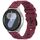 Cinturino per orologio in silicone con fibbia nera tinta unita Kalebol da 20 mm (rosso vino) Cinturino per orologio in silicone con fibbia nera tinta unita Kalebol da 20 mm (rosso vino)