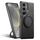 Per Samsung Galaxy S24 5G Suteni G3 Oil Wax 360 Supporto Rotante MagSafe Custodia Posteriore per Telefono (Nero) Per Samsung Galaxy S24 5G Suteni G3 Oil Wax 360 Supporto Rotante MagSafe Custodia Posteriore per Telefono (Nero)