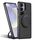 Per Samsung Galaxy S24+ 5G Suteni G3 Custodia per telefono con supporto in pelle e fibra di carbonio con rotazione a 360° MagSafe (nero) Per Samsung Galaxy S24+ 5G Suteni G3 Custodia per telefono con supporto in pelle e fibra di carbonio con rotazione a 360° MagSafe (nero)