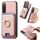 Per Sony Xperia 10 V Retro Cross Leather Ring Vertical Insert Card Bag MagSafe Custodia per telefono (rosa) Per Sony Xperia 10 V Retro Cross Leather Ring Vertical Insert Card Bag MagSafe Custodia per telefono (rosa)
