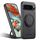 Per Google Pixel 9 Pro XL Suteni G3 360 Supporto Rotante MagSafe Denim Custodia Posteriore in Pelle per Telefono (Nero)