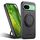 Per Google Pixel 8a Suteni G3 360 Supporto Rotante MagSafe Denim Custodia Posteriore in Pelle per Telefono (Nero) Per Google Pixel 8a Suteni G3 360 Supporto Rotante MagSafe Denim Custodia Posteriore in Pelle per Telefono (Nero)
