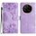 Custodia per telefono in PU goffrato con effetto pelle di farfalla per Honor Magic7 Pro Cherry Blossom (viola) Custodia per telefono in PU goffrato con effetto pelle di farfalla per Honor Magic7 Pro Cherry Blossom (viola)