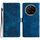 Custodia per telefono in PU goffrato con effetto pelle di farfalla per Honor Magic7 Cherry Blossom (blu) Custodia per telefono in PU goffrato con effetto pelle di farfalla per Honor Magic7 Cherry Blossom (blu)