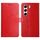 Custodia a libro in pelle con motivo a Y per Tecno Camon 40 4G (rossa)
