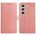 Custodia a libro in pelle con motivo a Y per Tecno Camon 40 Pro 5G (rosa)