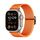 Per Apple Watch 46mm / 49mm / 45mm / 44mm Kalebol Bull Bead Buckle Elastic Nylon Watch Band (Arancione) Per Apple Watch 46mm / 49mm / 45mm / 44mm Kalebol Bull Bead Buckle Elastic Nylon Watch Band (Arancione)