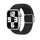 Per Apple Watch 42mm / 41mm / 40mm / 38mm Kalebol Nylon Loop Cinturino con fibbia magnetica (nero) Per Apple Watch 42mm / 41mm / 40mm / 38mm Kalebol Nylon Loop Cinturino con fibbia magnetica (nero)
