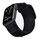 Per Apple Watch 46mm / 49mm / 45mm / 44mm Kalebol Canvas Nylon Hook and Loop Watch Band (Nero) Per Apple Watch 46mm / 49mm / 45mm / 44mm Kalebol Canvas Nylon Hook and Loop Watch Band (Nero)