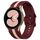 Per Samsung Galaxy Watch7 / 6 / 5 Kalebol Tre strisce verticali Cinturino in silicone con fibbia dello stesso colore (vino rosso rosa) Per Samsung Galaxy Watch7 / 6 / 5 Kalebol Tre strisce verticali Cinturino in silicone con fibbia dello stesso colore (vino rosso rosa)