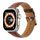 Per Apple Watch 46mm / 49mm / 45mm / 44mm Cinturino per orologio in vera pelle con cuciture Kalebol (pelle pull-up marrone) Per Apple Watch 46mm / 49mm / 45mm / 44mm Cinturino per orologio in vera pelle con cuciture Kalebol (pelle pull-up marrone)