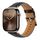 Per Apple Watch 42mm / 41mm / 40mm / 38mm Cinturino per orologio in vera pelle con cuciture Kalebol (pelle pull-up nera) Per Apple Watch 42mm / 41mm / 40mm / 38mm Cinturino per orologio in vera pelle con cuciture Kalebol (pelle pull-up nera)
