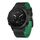 Per Garmin Fenix 7 22mm Kalebol Dot Hole Cinturino in silicone con sgancio rapido (nero verde) Per Garmin Fenix 7 22mm Kalebol Dot Hole Cinturino in silicone con sgancio rapido (nero verde)