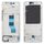 Per Xiaomi Redmi Note 14 4G Cornice centrale originale (argento)