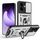 Per OPPO Reno13 F 4G / 5G Custodia per telefono cellulare con design scorrevole per fotocamera in TPU ibrido per PC (argento) Per OPPO Reno13 F 4G / 5G Custodia per telefono cellulare con design scorrevole per fotocamera in TPU ibrido per PC (argento)