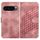 Per Google Pixel 10 Pro XL Custodia in pelle con motivo a testa di elefante e cordino (rosa) Per Google Pixel 10 Pro XL Custodia in pelle con motivo a testa di elefante e cordino (rosa)
