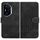 Custodia in pelle per telefono con testa di elefante in rilievo per Honor 400 con cordino (nero) Custodia in pelle per telefono con testa di elefante in rilievo per Honor 400 con cordino (nero)