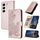Per Tecno Camon 40 Pro 4G Datura Flower Embossed Flip Custodia in Pelle per Telefono (Oro Rosa)