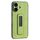 Per iPhone 16 Plus Custodia antiurto con supporto push-pull in pelle PU (verde)