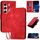 Per Tecno Camon 40 4G Custodia in pelle con motivo a farfalla in rilievo con cordino (rosso) Per Tecno Camon 40 4G Custodia in pelle con motivo a farfalla in rilievo con cordino (rosso)