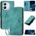 Custodia in pelle con motivo a farfalla in rilievo per Honor 400 Lite con cordino (azzurro chiaro) Custodia in pelle con motivo a farfalla in rilievo per Honor 400 Lite con cordino (azzurro chiaro)