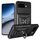 Per Google Pixel 9a Custodia per fotocamera scorrevole TPU+PC Custodia per telefono (nero)