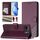 Per Asus Zenfone 12 Ultra Custodia per telefono in pelle con stampa a nido d'ape RFID (viola) Per Asus Zenfone 12 Ultra Custodia per telefono in pelle con stampa a nido d'ape RFID (viola)