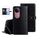 Per vivo V50 5G Global idewei Custodia per telefono in pelle con texture di coccodrillo (nera)