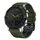 Per Garmin Fenix 7X 26mm Kalebol Three Rows Hole Two Color Silicone Watch Band (verde militare nero) Per Garmin Fenix 7X 26mm Kalebol Three Rows Hole Two Color Silicone Watch Band (verde militare nero)