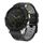 Per Garmin Fenix 7 22mm Kalebol Three Rows Hole Two Color Silicone Watch Band (Nero Grigio) Per Garmin Fenix 7 22mm Kalebol Three Rows Hole Two Color Silicone Watch Band (Nero Grigio)