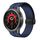 Per Samsung Galaxy Watch7 / 6 / 5 Kalebol Concave Folding Magnetic Buckle Silicone Strap (Blu notte) Per Samsung Galaxy Watch7 / 6 / 5 Kalebol Concave Folding Magnetic Buckle Silicone Strap (Blu notte)