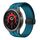 Per Samsung Galaxy Watch7 / 6 / 5 Kalebol Concave Folding Magnetic Buckle Silicone Strap (Rock Blue) Per Samsung Galaxy Watch7 / 6 / 5 Kalebol Concave Folding Magnetic Buckle Silicone Strap (Rock Blue)