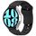 Per Samsung Galaxy Watch7 / 6 / 5 Kalebol Reverse Buckle Wave Pattern Silicone Strap (Nero) Per Samsung Galaxy Watch7 / 6 / 5 Kalebol Reverse Buckle Wave Pattern Silicone Strap (Nero)