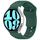 Per Samsung Galaxy Watch7 / 6 / 5 Kalebol Reverse Buckle Wave Pattern Silicone Strap (verde scuro) Per Samsung Galaxy Watch7 / 6 / 5 Kalebol Reverse Buckle Wave Pattern Silicone Strap (verde scuro)