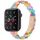 Per Apple Watch 46mm / 49mm / 45mm / 44mm Cinturino ovale in resina (arcobaleno) Per Apple Watch 46mm / 49mm / 45mm / 44mm Cinturino ovale in resina (arcobaleno)