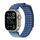 Per Apple Watch 46mm / 49mm / 45mm / 44mm Kalebol Cinturino sportivo in nylon a doppia sezione (blu mare profondo) Per Apple Watch 46mm / 49mm / 45mm / 44mm Kalebol Cinturino sportivo in nylon a doppia sezione (blu mare profondo)