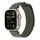 Per Apple Watch 46mm / 49mm / 45mm / 44mm Kalebol Cinturino sportivo in nylon a doppia sezione (verde) Per Apple Watch 46mm / 49mm / 45mm / 44mm Kalebol Cinturino sportivo in nylon a doppia sezione (verde)
